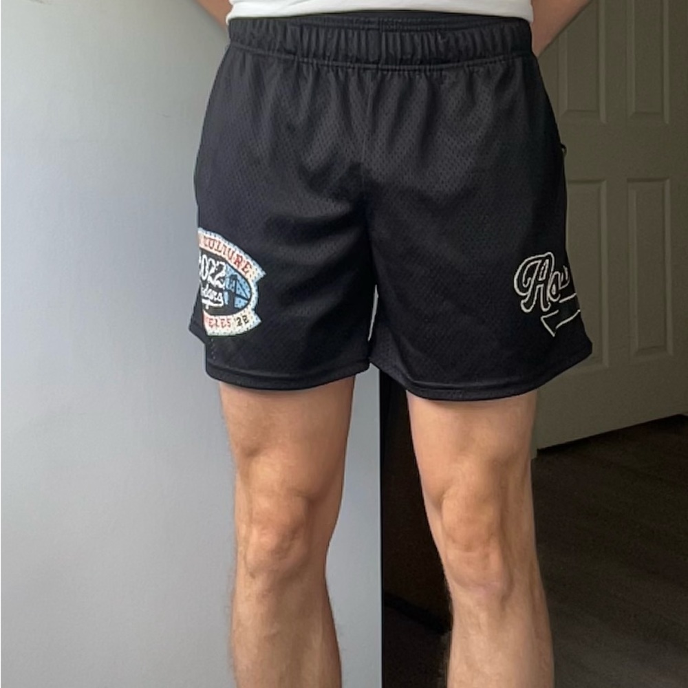 Asap culture mesh shorts